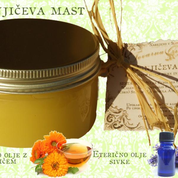 Ognjičevo mazilo s sivko