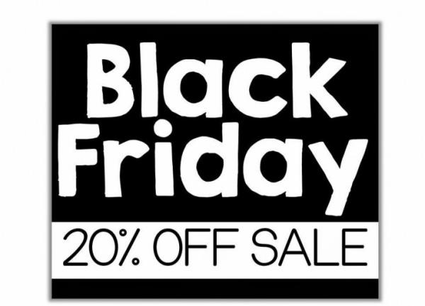 Ne spreglejte! BLACK FRIDAY -20%