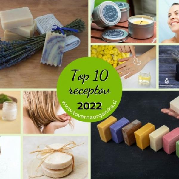 10 najbolj priljubljenih receptov leta 2022 za ustvarjanje domače kozmetike, mil in sveč