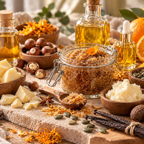 Autumn Glow – praznični sladkorni piling za telo