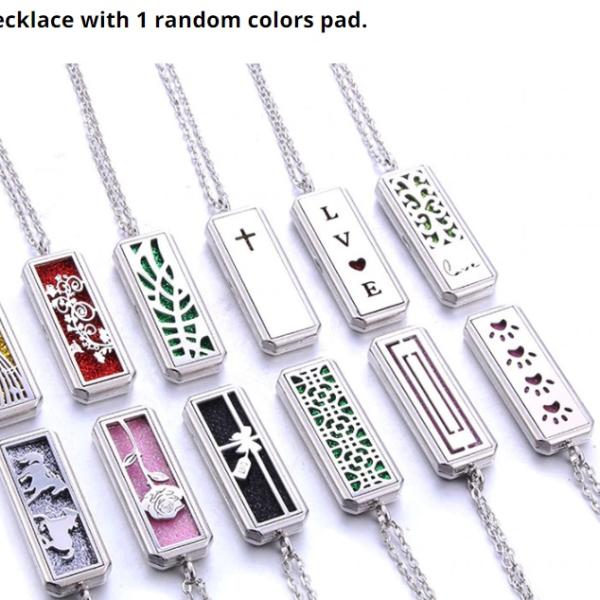 Verižica z obeskom/difuzorjem za eterična olja (filc)