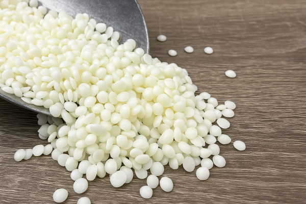 Keravegetal - mešanica sojinega in kokosovega voska v peletih