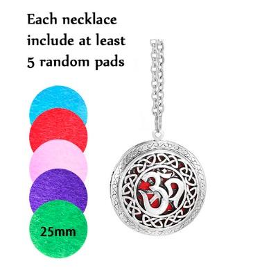 Verižica z obeskom/difuzorjem za eterična olja (filc)