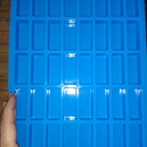 40 mini pravokotnih mil - silikonski kalup