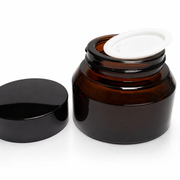 30 ml stekleni lonček, (več barv) z notranjim vložkom
