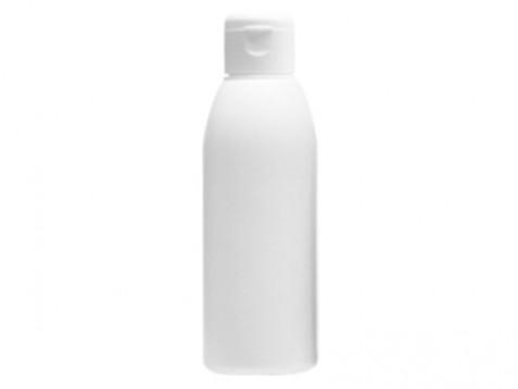 HDPE bela plastenka Flip Top pokrovček 125 ml