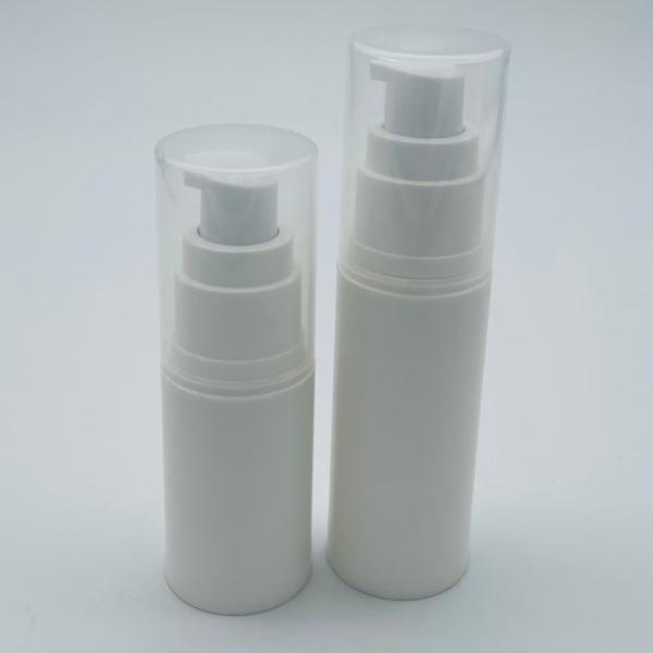 Brezzračna bela embalaža z dispenzerjem za losjone 15 ml