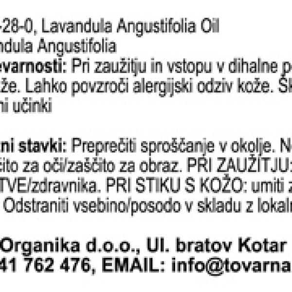 Sivka - BIO eterično olje