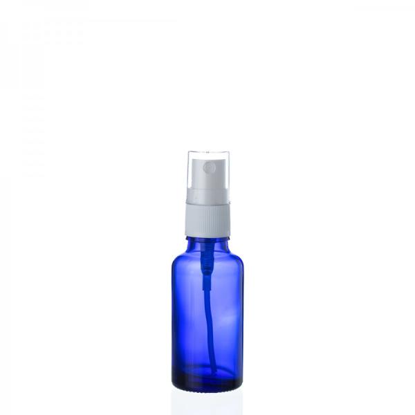 30 ml modra steklenička s pršilko za tekočine