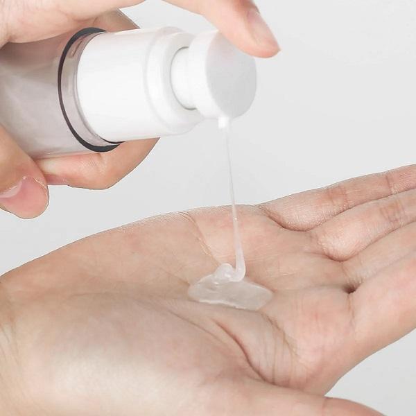 Brezzračna prosojna embalaža z dispenzerjem za losjone različnih volumnov