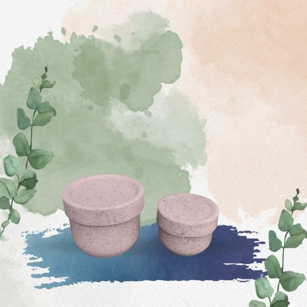 Riževi lončki za kozmetiko 30 ml