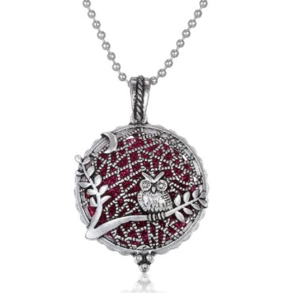 Verižica z obeskom/difuzorjem za eterična olja (filc)