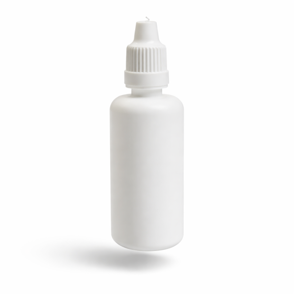 50 ml bottle with dropper insert and cap