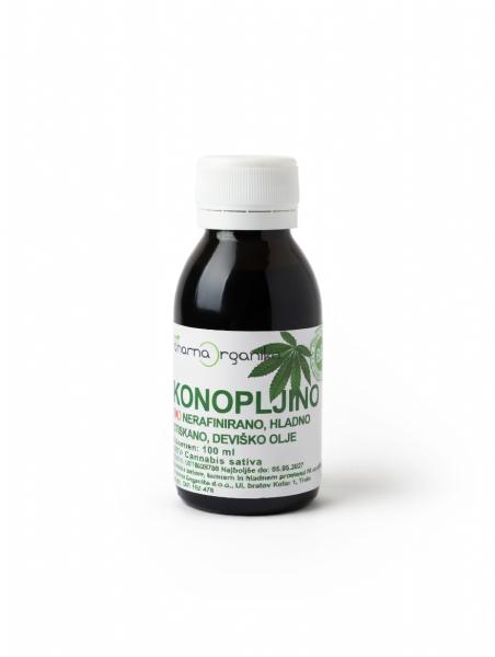 Konopljino olje - deviško BIO