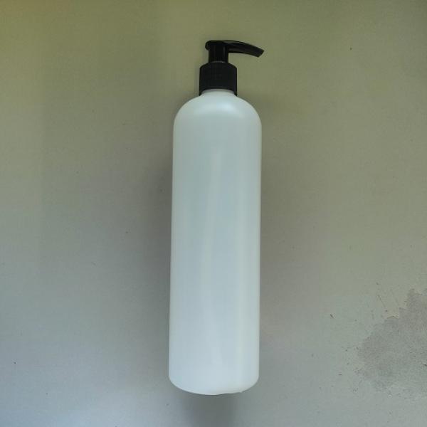 HDPE 500 ml prosojna plastenka s pršilko ali dispenzerjem za milo