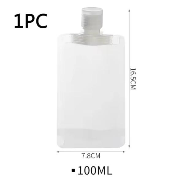 Potovalna embalaža za šampone, losjone, balzame (30, 50 ali 100 ml)