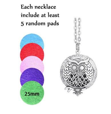 Verižica z obeskom/difuzorjem za eterična olja (filc)