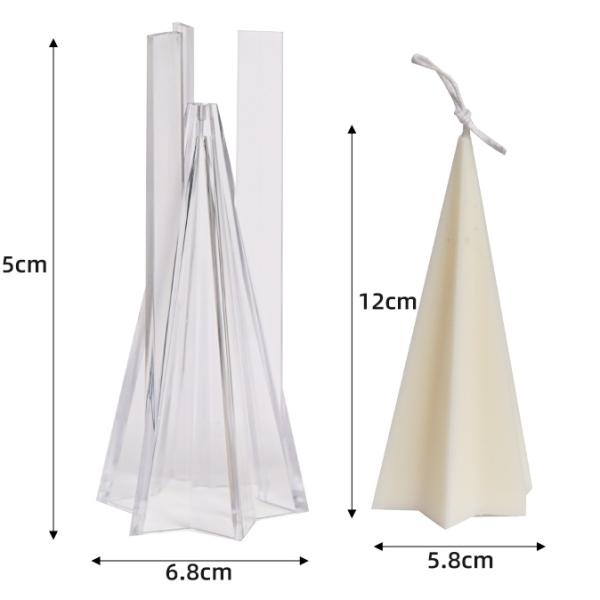 Akrilni model za sveče - več dimenzij in modelov