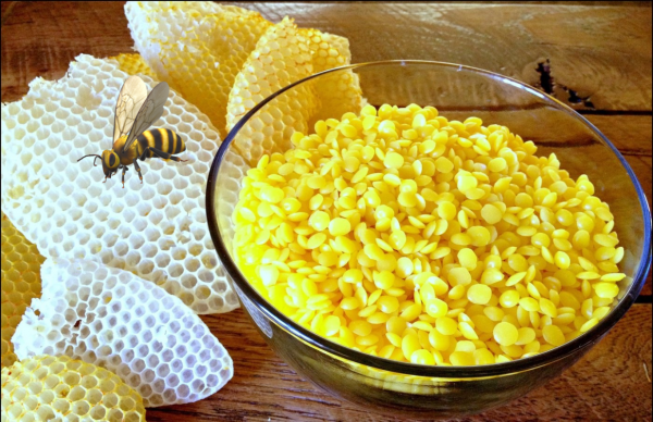 Čebelji vosek rumeni BIO - rafiniran