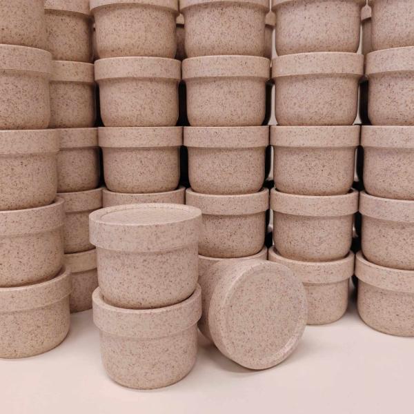 Riževi lončki za kozmetiko 50ml