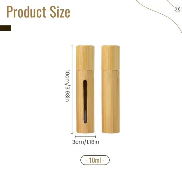 Bambusova roll-on steklenička (10 ml)