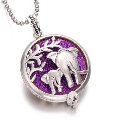 Verižica z obeskom/difuzorjem za eterična olja (filc)