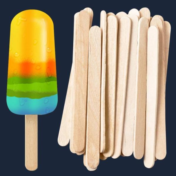 Lesene palčke za sladoled