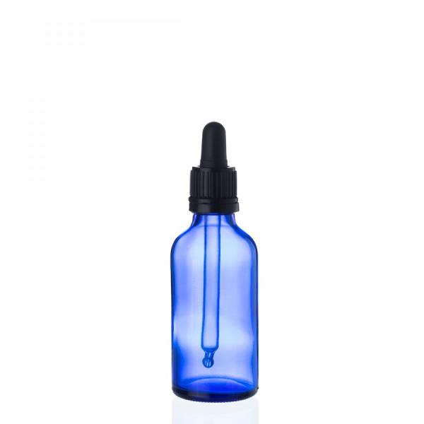50 ml modra steklenička s pipeto