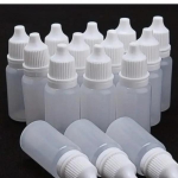 Mini plastenke z natančno kapalko – 10 ml (paket 10 kos)