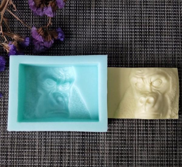 3D gorila -  silikonski kalup