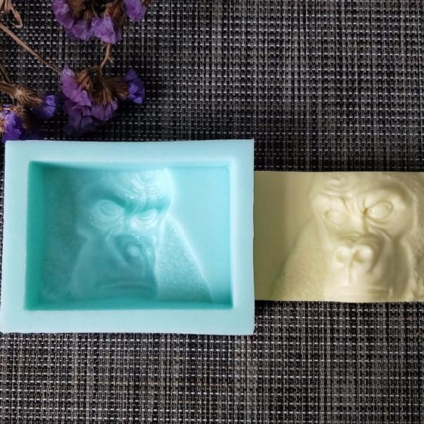 3D gorila -  silikonski kalup