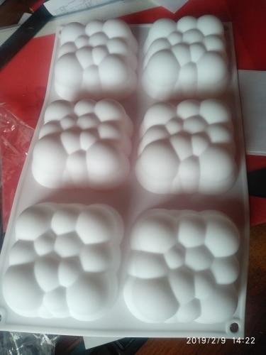 Puhasti 3D oblaki - silikonski kalup