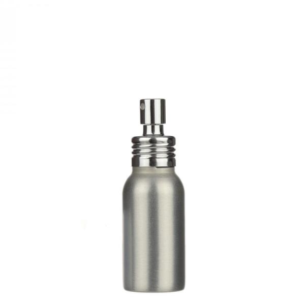 Aluminijasta steklenica z različnimi zapirali - 50 ml