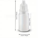 Mini plastenke z natančno kapalko – 10 ml (paket 10 kos)