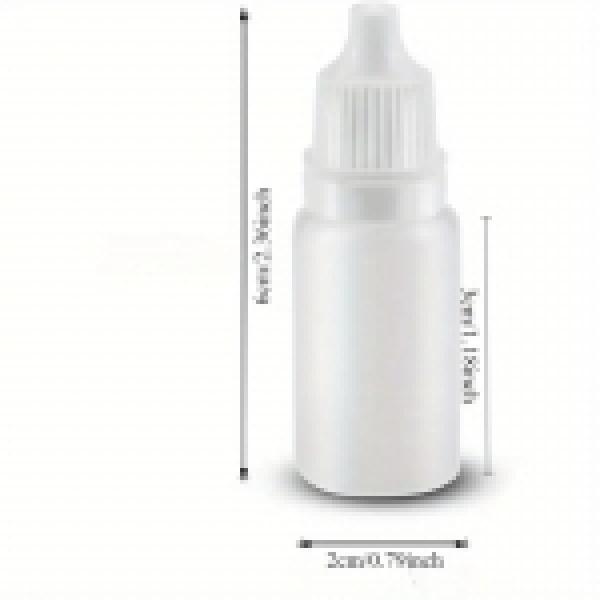 Mini plastenke z natančno kapalko – 10 ml (paket 10 kos)