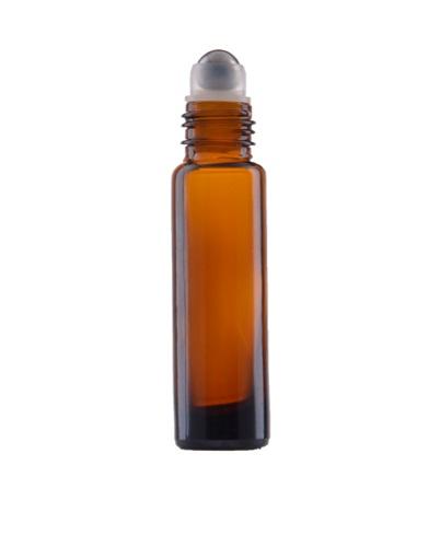 10 ml Roll on amber steklenička s kovinsko kroglico