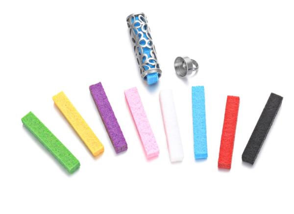 Verižica z obeskom/difuzorjem za eterična olja (filc)