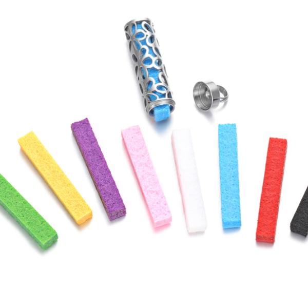 Verižica z obeskom/difuzorjem za eterična olja (filc)