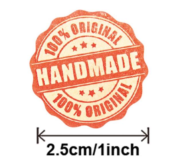 100% handmade rdeča (500 kosov)