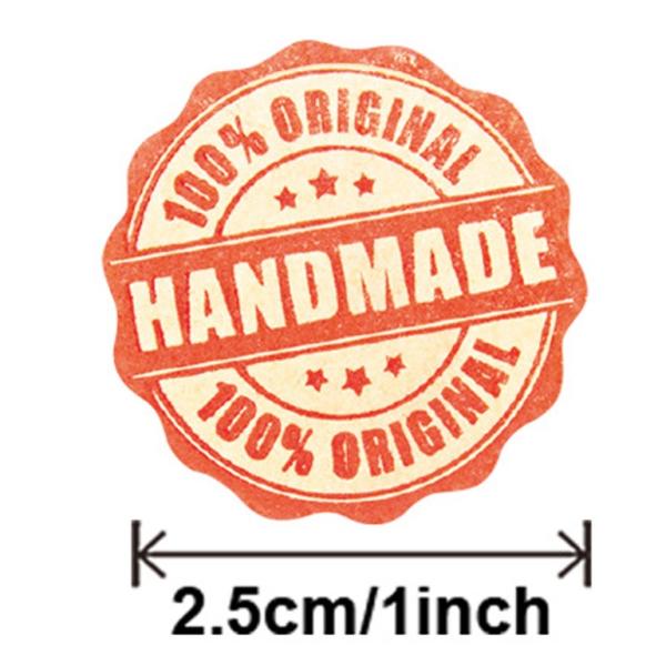 100% handmade rdeča (500 kosov)