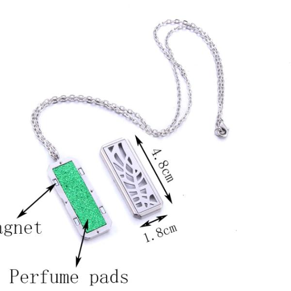 Verižica z obeskom/difuzorjem za eterična olja (filc)