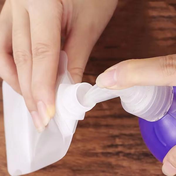 Potovalna embalaža za šampone, losjone, balzame (30, 50 ali 100 ml)