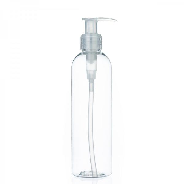 PET plastenka Tall s črno pumpico 250 ml