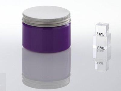 PET lonček 150 ml vijolični, neprosojen