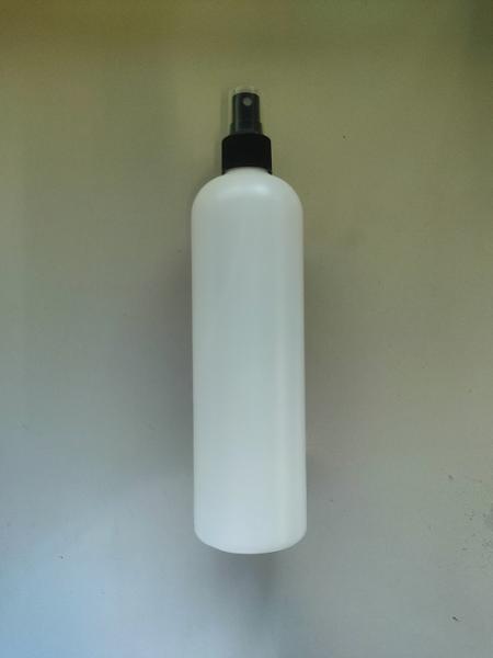 HDPE 500 ml prosojna plastenka s pršilko ali dispenzerjem za milo