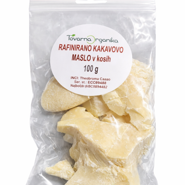 Kakavovo maslo v kosih - rafinirano (deodorizirano)