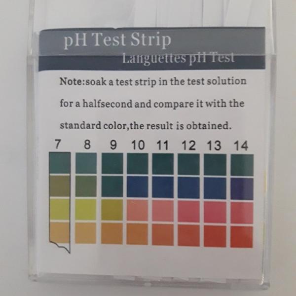 pH lističi - 100 kom v plastični škatlici