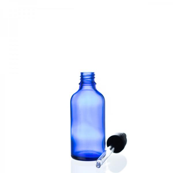 50 ml modra steklenička s pipeto