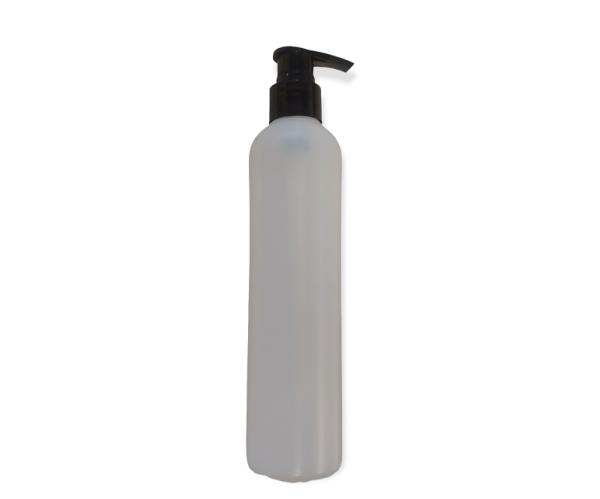 HDPE prosojna plastenka 250 ml z dispenzerjem za mila, losjone ali s pršilko,...