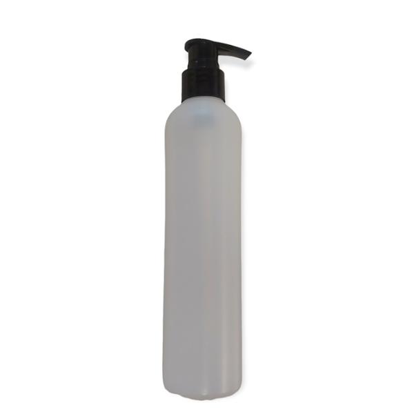 HDPE prosojna plastenka 250 ml z dispenzerjem za mila, losjone ali s pršilko,...